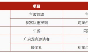 2019尚天河文化季 广府龙舟邀请赛时间、地点一览