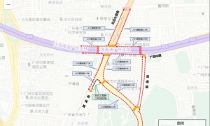 广园路下塘西路8月16日22时起实施围蔽施工